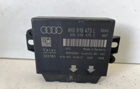 Audi A6 S6 C7 4G Parking PDC control unit/module 4H0919475C 303160 4H0919475L
