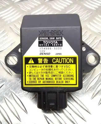 Toyota Prius (XW20) ESP acceleration yaw rate sensor 8918348010 1745005233 89183