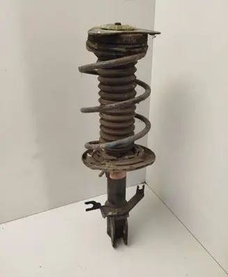 Renault Twingo III Front shock absorber with coil spring 543020218R