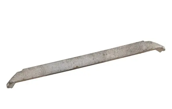 Front bumper foam support bar