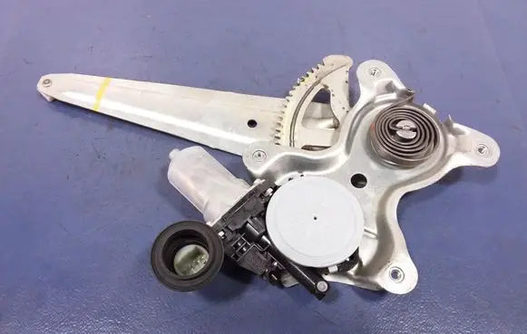 Cadillac SRX Rear door window regulator with motor