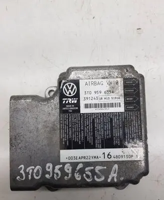 Skoda Superb B6 (3T) Airbag control unit/module 3T0959655A 391243 4809130P