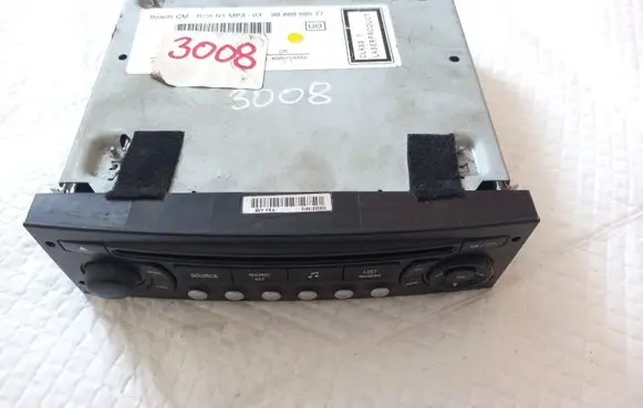Peugeot 3008 I Radio/CD/DVD/GPS head unit 9666959577