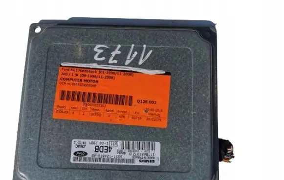 Ford Ka Engine control unit/module ECU