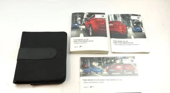 BMW X5M E70 Owners service history hand book 