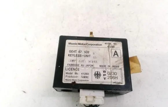 Mazda 626 Immobilizer control unit/module GE4T675D2