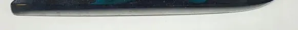 Citroen C5 Front bumper splitter molding 9682198577