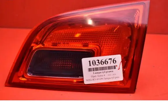 Opel Astra J Rear/tail lights 13282247