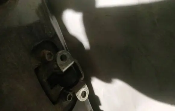Rear door check strap stopper