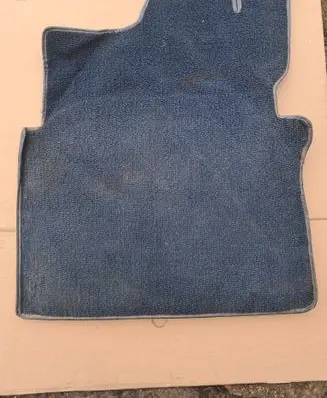 Mercedes-Benz W123 Rear floor carpet liner 1236800497