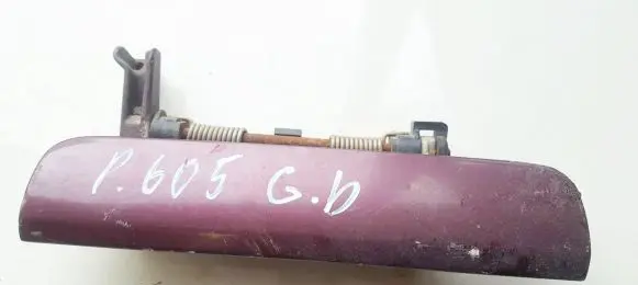 Peugeot 605 Front door exterior handle 9601905080