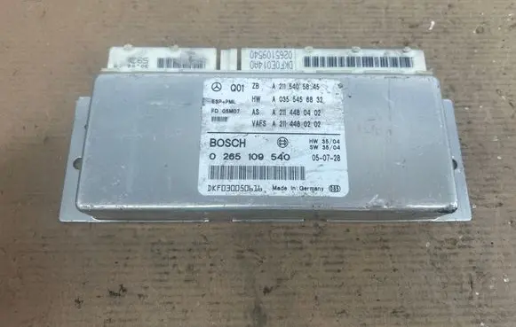 Mercedes-Benz E W211 ESP (stability system) control unit 0265109540 A0355456832 A2114480402