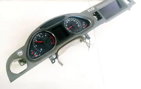 Audi A6 S6 C6 4F Speedometer (instrument cluster) 4F0920900 4F0910900A