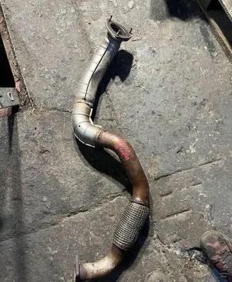 Opel Astra K Muffler/silencer braknumeruczci