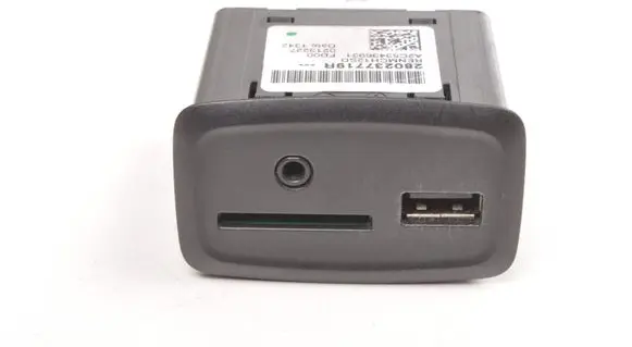 Renault Clio IV USB socket connector 280237719R
