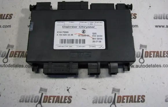 Mercedes-Benz GL X164 Seat control module 1648204226