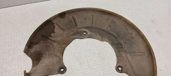 Volkswagen PASSAT B6 Front brake disc dust cover plate 