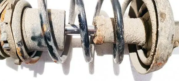 Opel Astra G Front coil spring 