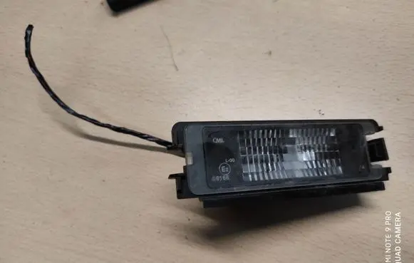 Dacia Sandero Number plate light 8200957874