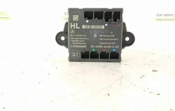Mercedes-Benz C W204 Door control unit/module 2189001401 2129007809