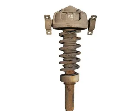 Volkswagen Touareg I Rear shock absorber with coil spring 7L6512021T