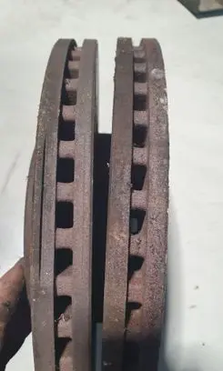 Front brake disc
