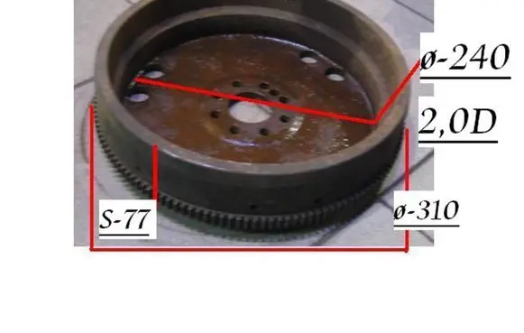 Mercedes-Benz 190 W201 Flywheel