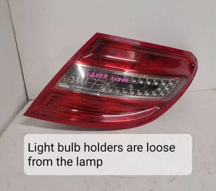 Mercedes-Benz C W204 Rear/tail lights 2048202064 A2048202064