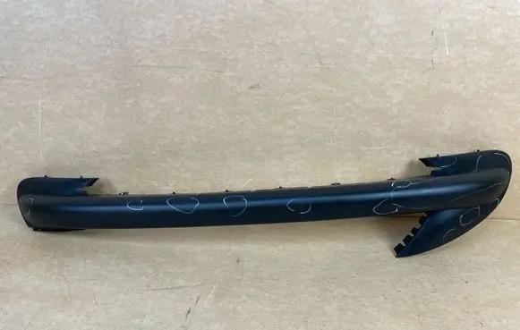Peugeot 206+ Front bumper splitter molding 4032580 7452YG