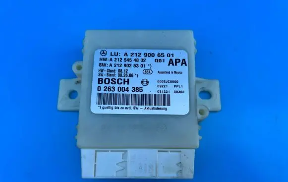 Mercedes-Benz E W212 Parking PDC control unit/module A2129006501 0263004385 A2125454832
