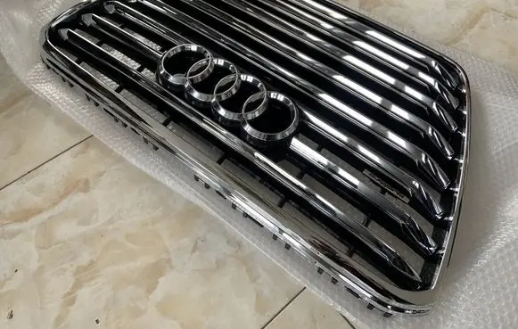 Audi A8 S8 D4 4H Front bumper upper radiator grill 4H0853651H 4H0853651G 4H0853651