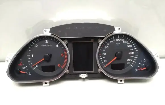 Audi A6 S6 C6 4F Speedometer (instrument cluster) 5550007301 5540007312