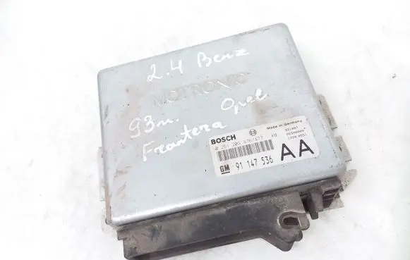 Opel Frontera A Engine control unit/module 91147536 0251203476
