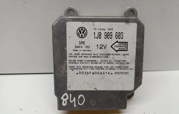 Seat Ibiza II (6k) Airbag control unit/module 1J0909603 5WK4163 45970709
