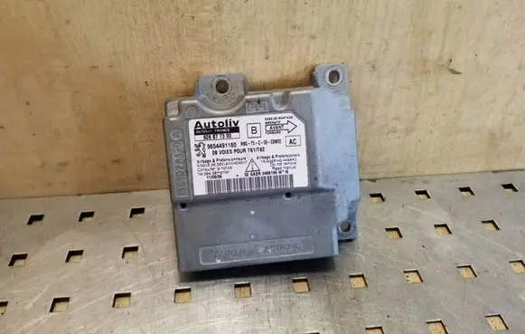 Peugeot 307 Airbag control unit/module 9654491180 606877300 216102810A