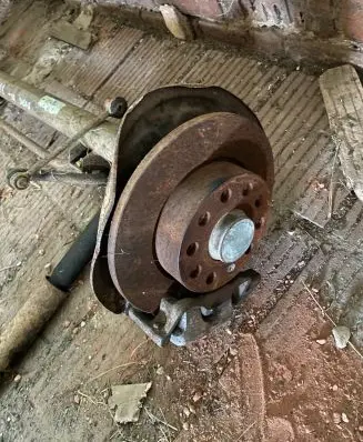 Volkswagen Caddy Rear axle beam 