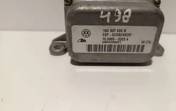 Volkswagen Golf V ESP acceleration yaw rate sensor 1K0907655B 10098503204