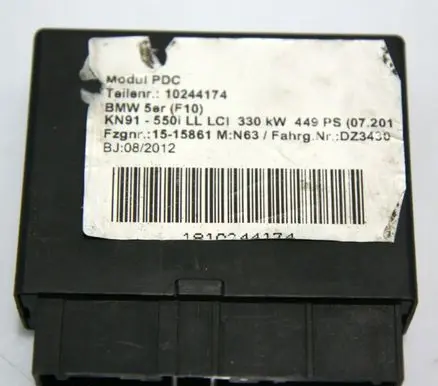 BMW 5 F10 F11 Other control units/modules 9297972