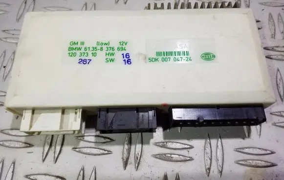 BMW 5 E39 Comfort/convenience module 61358376694 12037310 5DK00704724