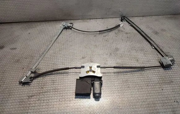 Volkswagen Caddy Front door window regulator with motor 1T0959701T