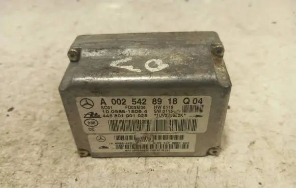 Mercedes-Benz ML W163 ESP acceleration yaw rate sensor A0025428918 448801001025 10098515064