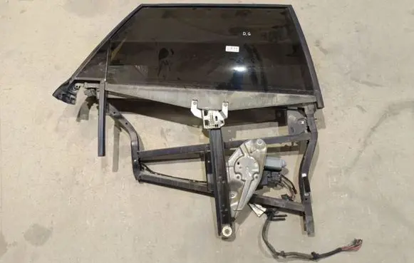 Audi A6 S6 C5 4B Rear door window/glass frame
