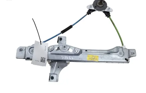 Peugeot 208 I Rear door manual window regulator 9673153980