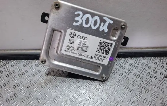 Skoda Superb B6 (3T) Xenon control unit/module 4G0907697F