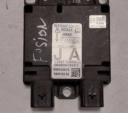 Ford Fusion Airbag control unit/module 5WK43578 5S6T14B056JA 19050332
