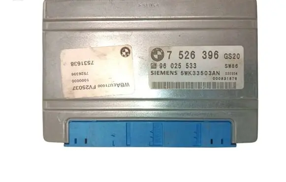 BMW 3 E46 Gearbox control unit/module 7526396 96025533 5WK33503AN
