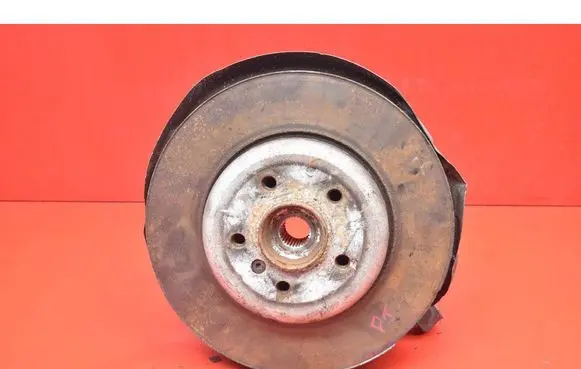 Front wheel hub spindle knuckle