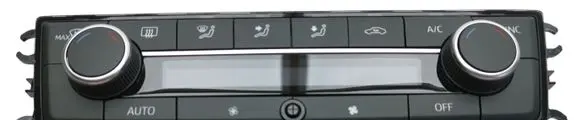 Seat Ibiza V (KJ) Climate control/heater control trim 6F0907044H