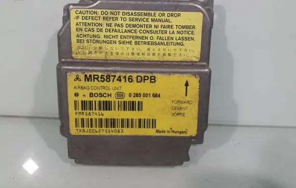 Mitsubishi Colt Airbag control unit/module MR587416DPB