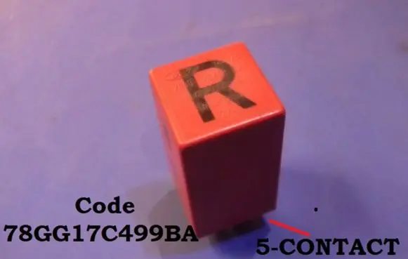 Ford Escort Other relay 78GG17C499BA
